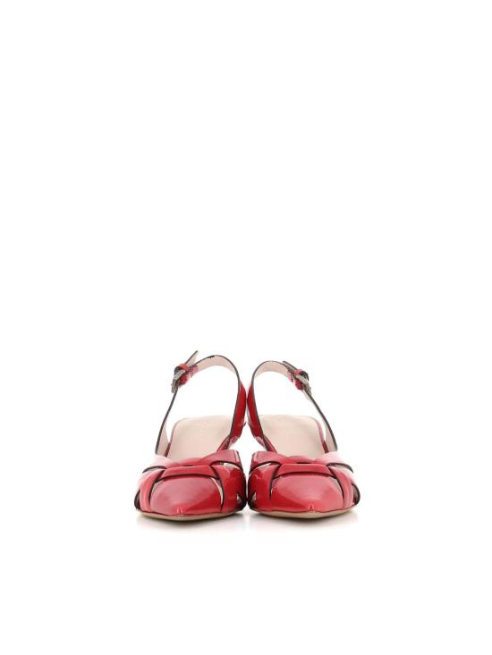  델 칼로 힐/펌프스 델카를로 드콜레 11702 펌프 레드 - DEL CARLO