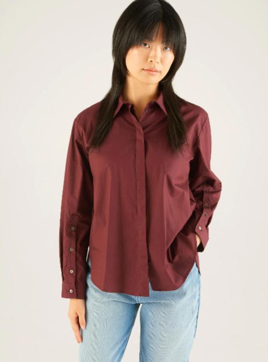  Cotélac 블라우스 코텔락 셔츠 프룬 - OTHER BRANDS