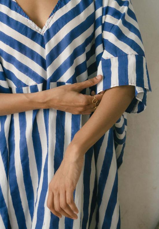  IKKIVI 튜닉 Ikkivi Kylo 카프탄 드레스 블루 - OTHER BRANDS