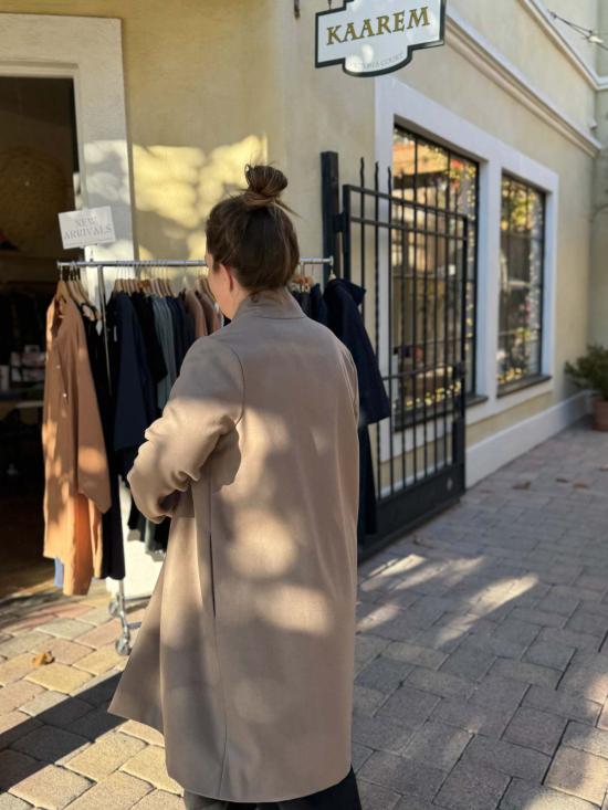  카렘 자켓 Kaarem Changes 숄 칼라 긴팔 재킷 그레이 - KAAREM