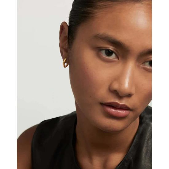  피디파올라 이어링 Pdpaola 듀크 후프 귀걸이 골드 - PD PAOLA