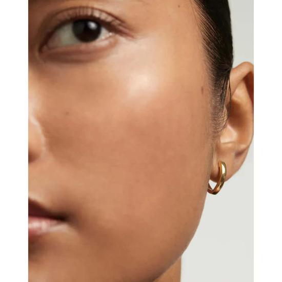  피디파올라 이어링 Pdpaola 듀크 후프 귀걸이 골드 - PD PAOLA