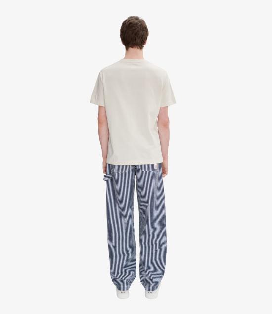  아페쎄 반팔 티셔츠 A.P.C. 레니 티셔츠 Aae 매스틱 - A.P.C.