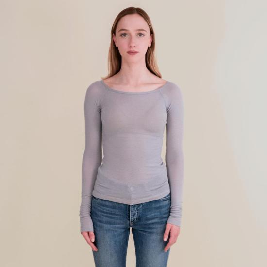  알리지 긴팔 티셔츠 알리시 A4043 저지 베이스레이어