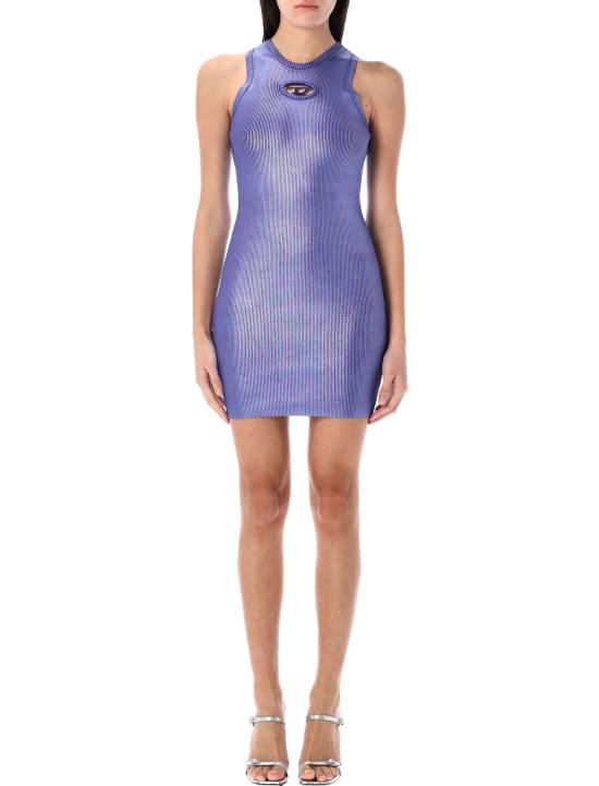  디젤 숏 원피스 M 캐딕스 드레스 퍼플