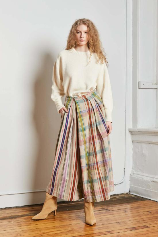  RUJUTA SHETH 크롭 팬츠 루주타 셰스 프리다 팬츠