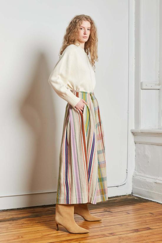  RUJUTA SHETH 크롭 팬츠 루주타 셰스 프리다 팬츠 - OTHER BRANDS