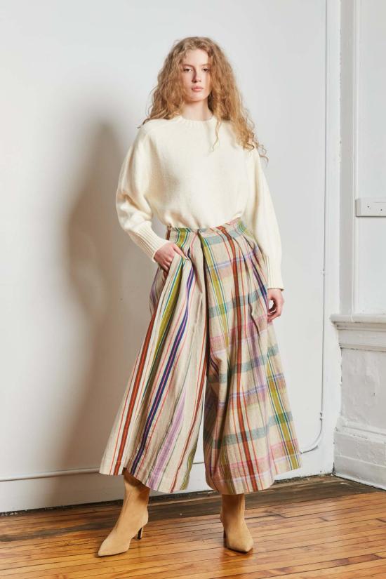  RUJUTA SHETH 크롭 팬츠 루주타 셰스 프리다 팬츠 - OTHER BRANDS