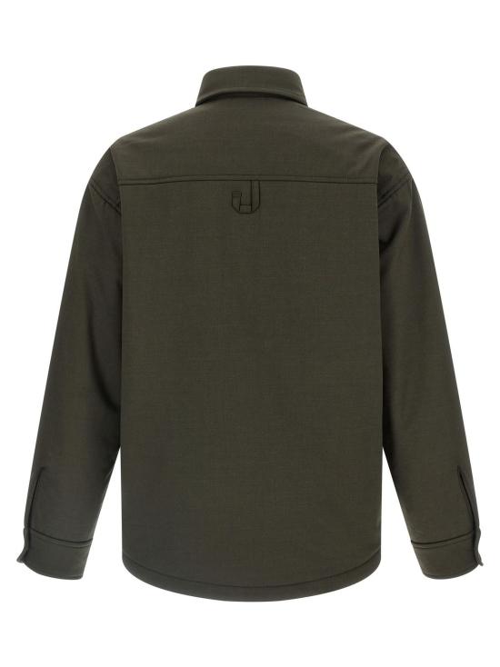  자크뮈스 자켓 라 셰미즈 불랑제 오버셔츠 그린 - JACQUEMUS