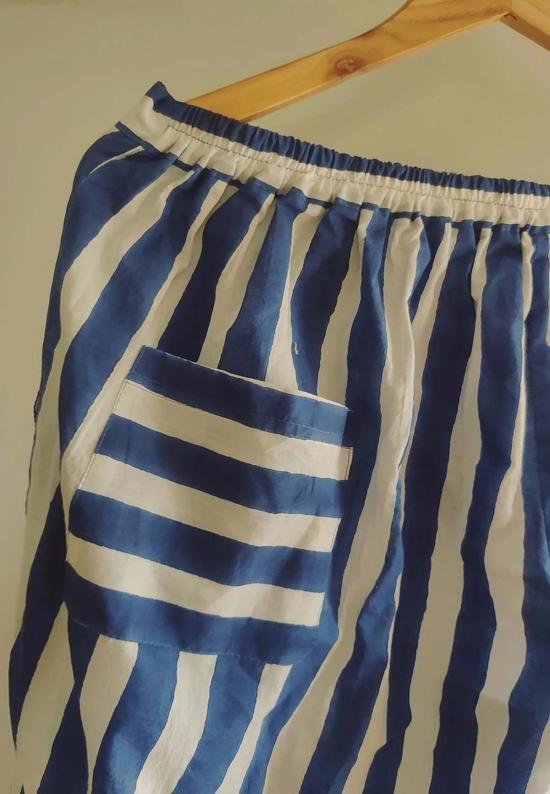  IKKIVI 스트레이트 팬츠 이키비 카일로  블루 - OTHER BRANDS