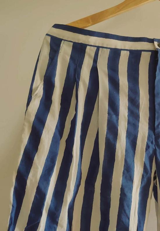  IKKIVI 스트레이트 팬츠 이키비 카일로  블루 - OTHER BRANDS