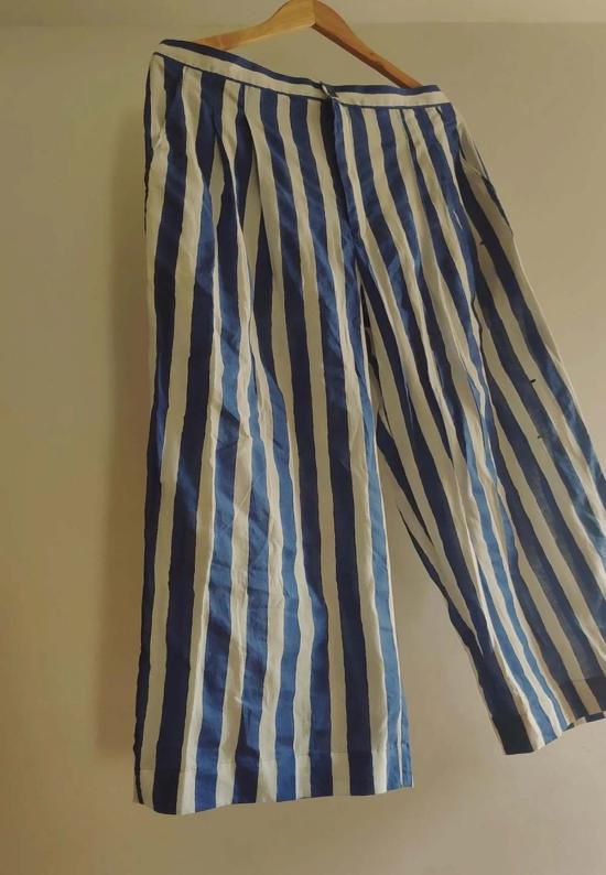  IKKIVI 스트레이트 팬츠 이키비 카일로  블루 - OTHER BRANDS