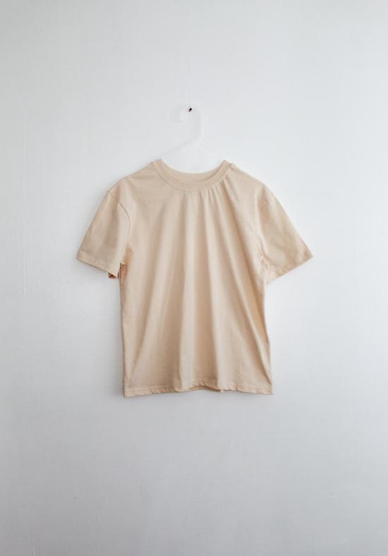  By Signe 반팔 티셔츠 시그네 니다 티셔츠 크림