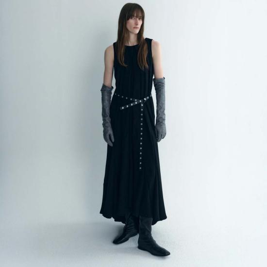  TIME 레귤러 벨트 시간 버튼 디테일  블랙 - OTHER BRANDS