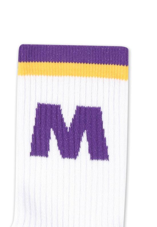  [키즈] 마르니 발목 양말 로고 아동용 양말 (흰색) - MARNI