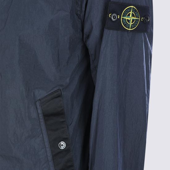  스톤 아일랜드 자켓 캐주얼 재킷 블루 - STONE ISLAND