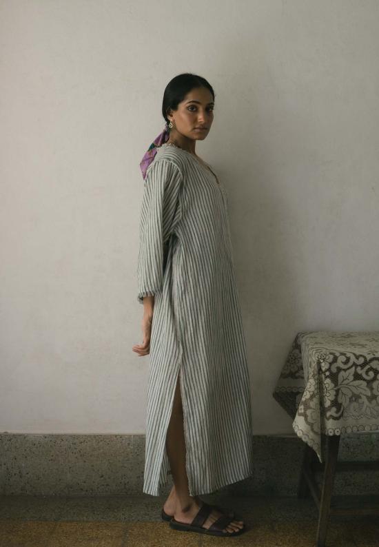  이키비 롱 원피스 아프라 드레스 멀티 컬러 - IKKIVI