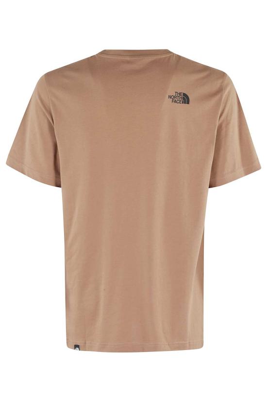  노스페이스 반팔 티셔츠 파인 티 라떼 - NORTH FACE