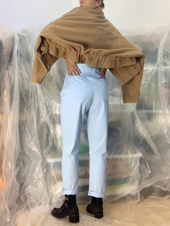  Lotta from Stockholm 스트레이트 팬츠 로타 팬츠 라이트 블루 - OTHER BRANDS