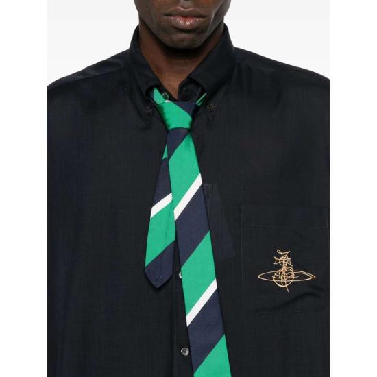  비비안웨스트우드 긴팔 셔츠 비비안 웨스트우드  블루 - VIVIENNE WESTWOOD