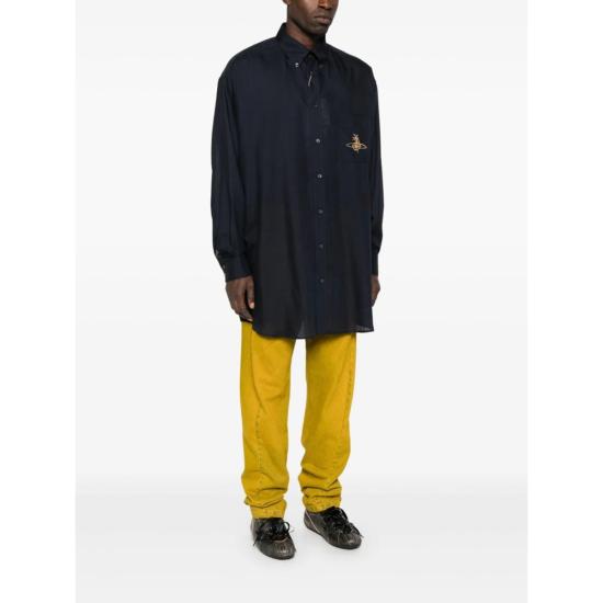  비비안웨스트우드 긴팔 셔츠 비비안 웨스트우드  블루 - VIVIENNE WESTWOOD