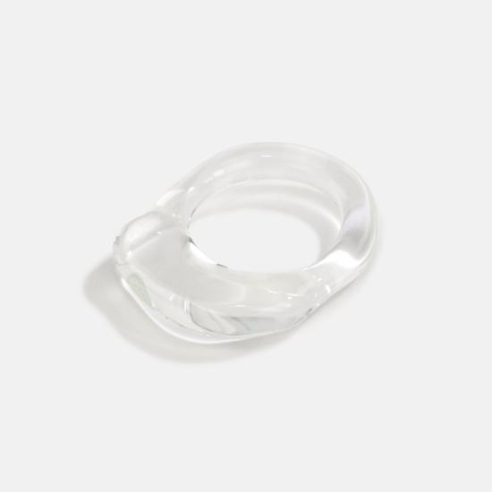  제인 다렌스부르그 반지 제인 다렌스버그 클리어 밴드 클리어 - JANE DARENSBOURG