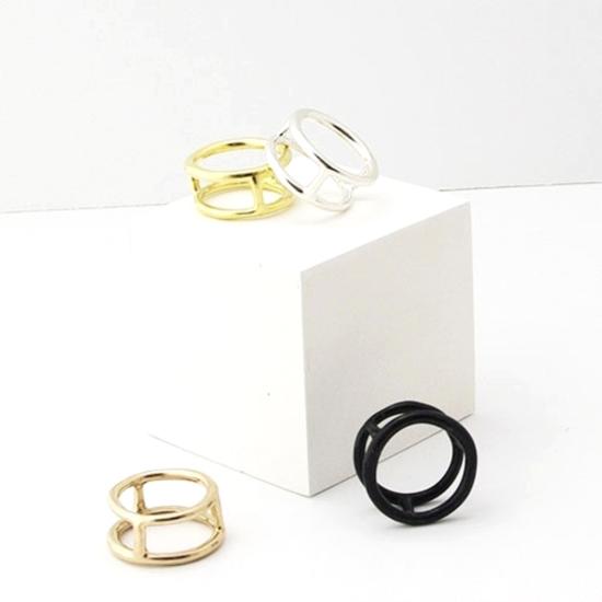  제인 다렌스부르그 반지 제인 다렌스버그 더블 서클 링 - JANE DARENSBOURG