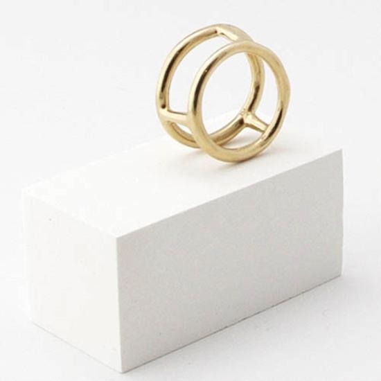  제인 다렌스부르그 반지 제인 다렌스버그 더블 서클 링 - JANE DARENSBOURG