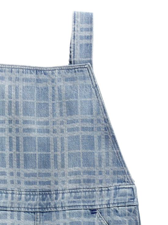  [키즈] 버버리 원피스 아동용 마에틴 드레스 라이트 블루 - BURBERRY