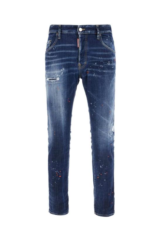  디스퀘어드2 데님 팬츠 네이비 블루 진