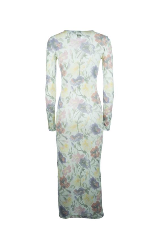  로에베 롱 원피스 아비티 드레스 멀티컬러 - LOEWE