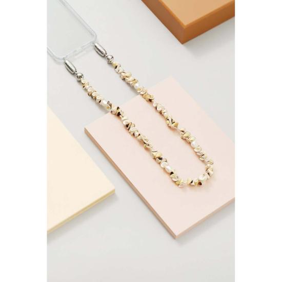  OSSA NEW YORK 목걸이/팬던트 오사 뉴욕 노틸러스 진주 어깨 길이 목걸이 조개껍질