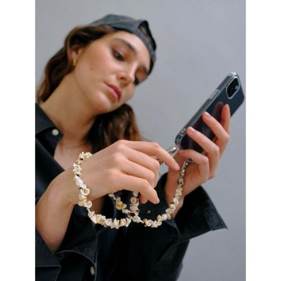  OSSA NEW YORK 목걸이/팬던트 오사 뉴욕 노틸러스 진주 어깨 길이 목걸이 조개껍질 - OTHER BRANDS