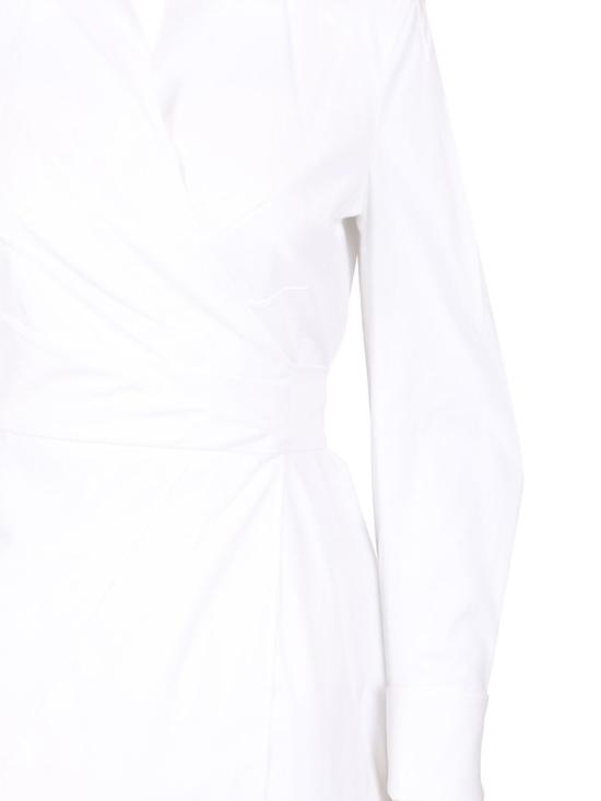  막스마라 미디 원피스 막스 마라 발자크 드레스 화이트 - MAX MARA