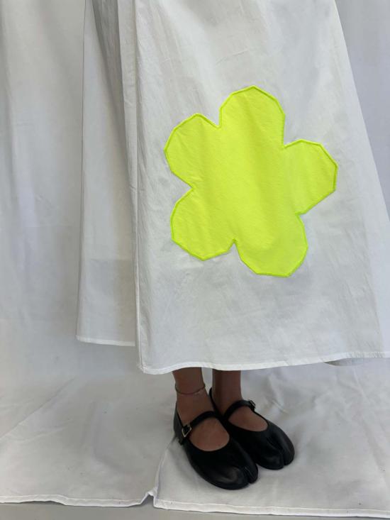  Mary Lo 롱 스커트 메리 로 플라워 파워 스커트 - OTHER BRANDS