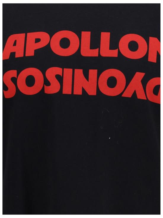  발렌티노 가라바니 반팔 티셔츠 발렌티노 코튼 티셔츠, 아폴론 디오니소스 그래픽 프린트 티셔츠 - VALENTINO GARAVANI