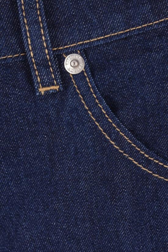  메종키츠네 데님 팬츠 메종 키츠네 스트레이트 레그 진 인디고 - MAISON KITSUNE