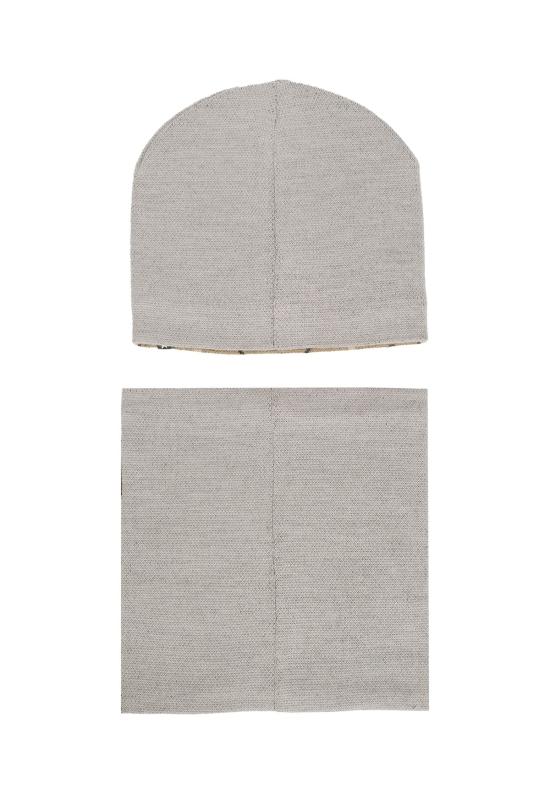  [키즈] 몰로 모자 세트 (라이언 그레이 색상) - MOLO