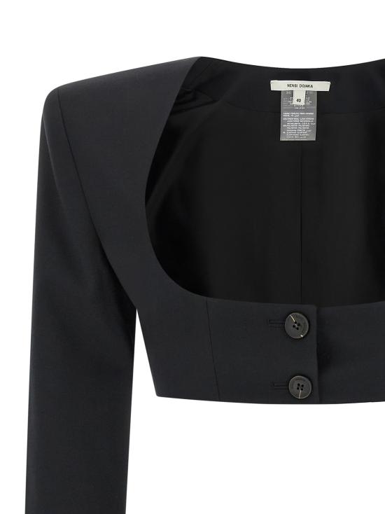  넨시 도자카 수트 자켓 클레오 블레이저 블랙 - NENSI DOJAKA