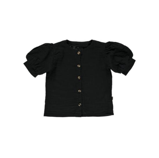  [키즈] Poudre Organic 블라우스 키즈 푸드르 오가닉 푸아르 블라우스 파이럿 블랙