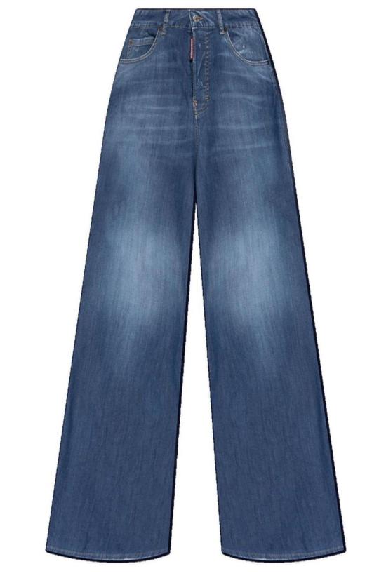  디스퀘어드2 데님 팬츠 Dsquared2 Summer Lovers 미디엄 워시 트래블러 진 데님