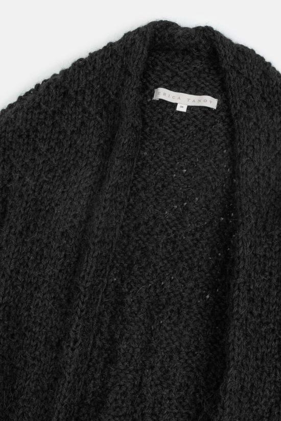  Erica Tanov 가디건 에리카 타노프 알파카 울 기모노  블랙 - OTHER BRANDS