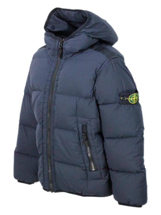  [키즈] 스톤 아일랜드 자켓 키즈 재킷 블루 - STONE ISLAND