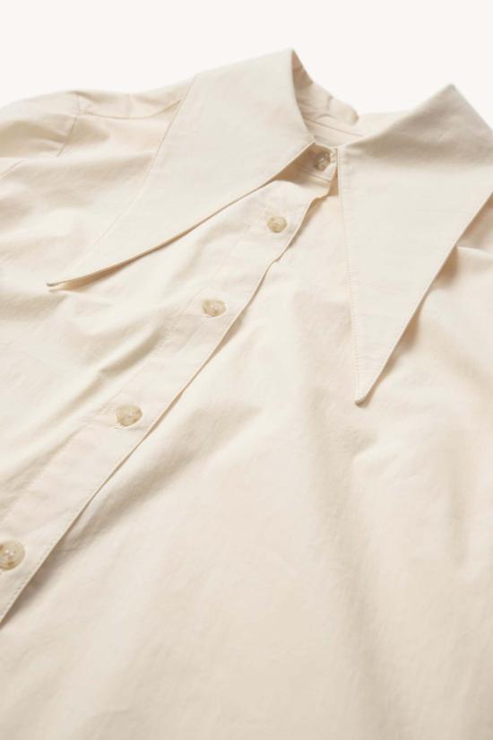  더 가먼트 셔츠 가먼트 키프로스 슬리브 셔츠 바닐라 - THE GARMENT