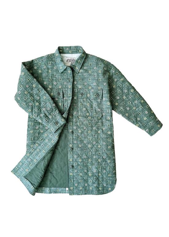  에이스 앤 지그 코트 에이스앤지그 퀼팅 오버 윌로우 - ACE & JIG