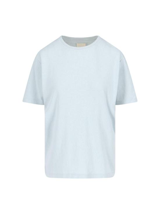  케이트 반팔 티셔츠 카이트 로고 티셔츠 라이트 블루