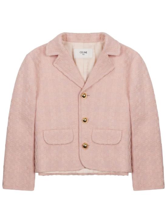  셀린느 자켓 울 재킷 핑크
