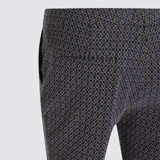  에트로 스트레이트 팬츠 네이비  블루 - ETRO