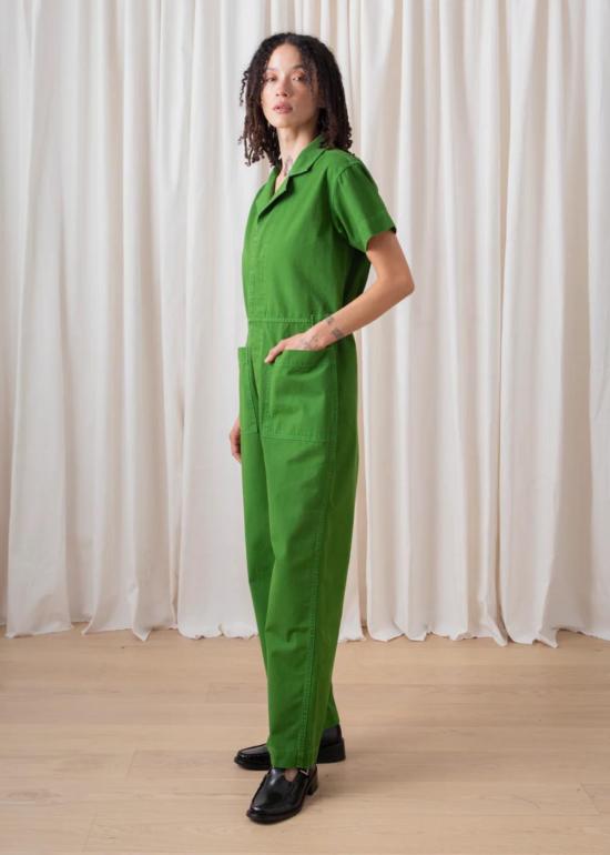  알리 골든 점프수트 보일러 슈트 그린 - ALI GOLDEN