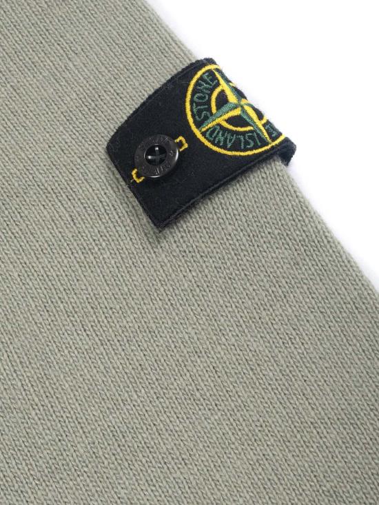  [키즈] 스톤 아일랜드 풀오버 키즈  스웨터 그린 - STONE ISLAND